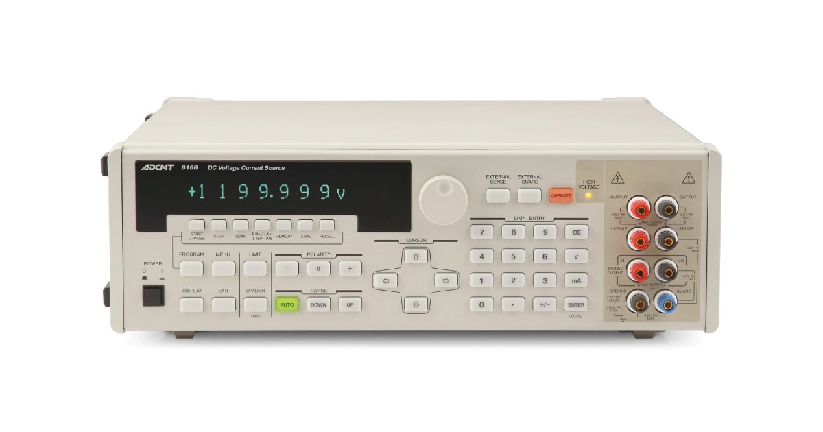 ADCMT 直流電壓電流源 6166
